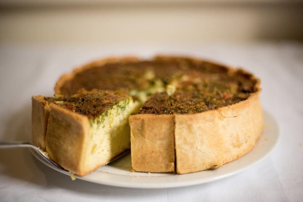 Quiche végétale aux&nbsp;poireaux