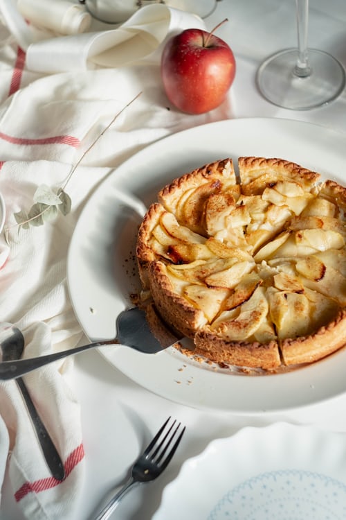 Une délicieuse tarte aux&nbsp;pommes