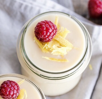 Crème dessert exotique