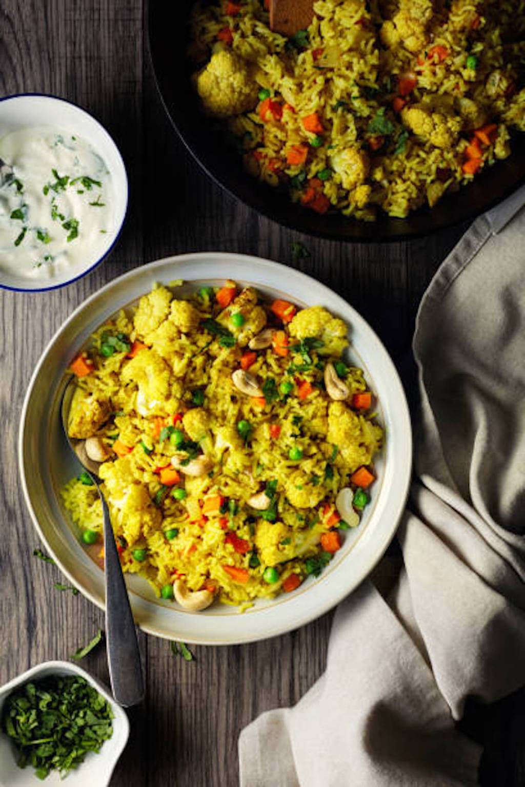 Biryani de légumes