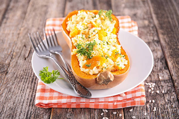 Butternut farcie au&nbsp;paneer