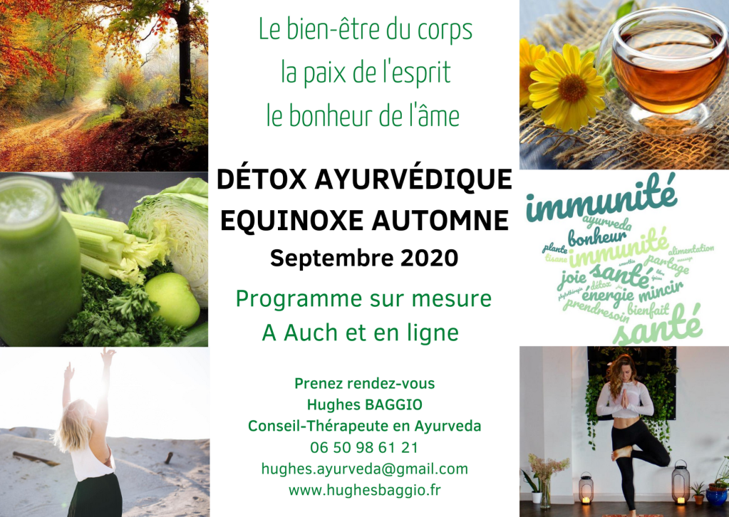 Programme de cure de détox Equinoxe Automne&nbsp;2020