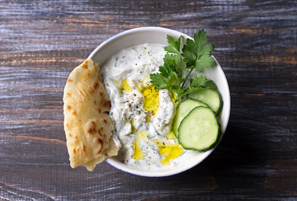 Raïta concombre et&nbsp;menthe