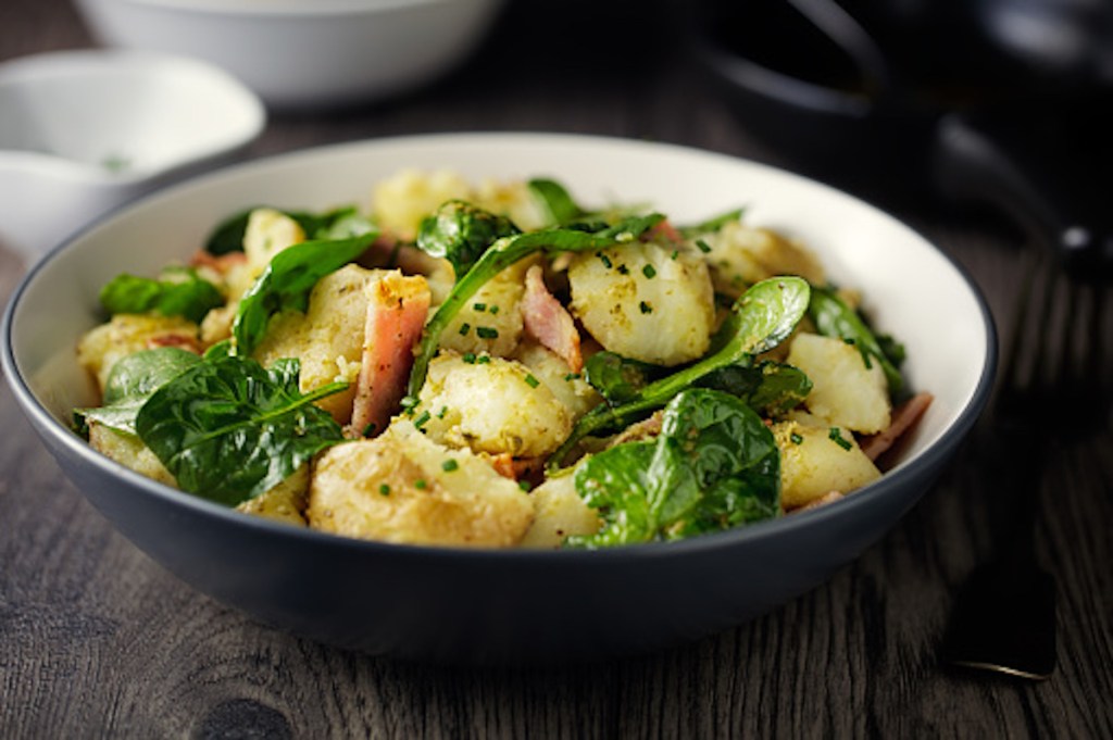 Aloo Palak : Pommes de terre et épinards en&nbsp;curry